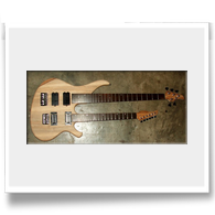 Dual Neck Bass Guitar M2