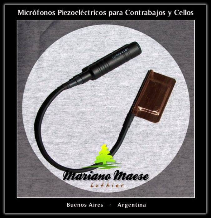 Microfonos para contrabajo y cello